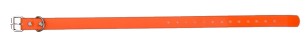 Sangle collier de dressage pour chien orange 40cm