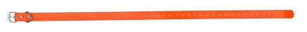 Sangle collier de dressage pour chien orange 59cm