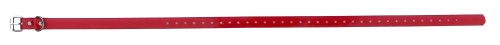 Sangle collier de dressage pour chien rouge 73cm
