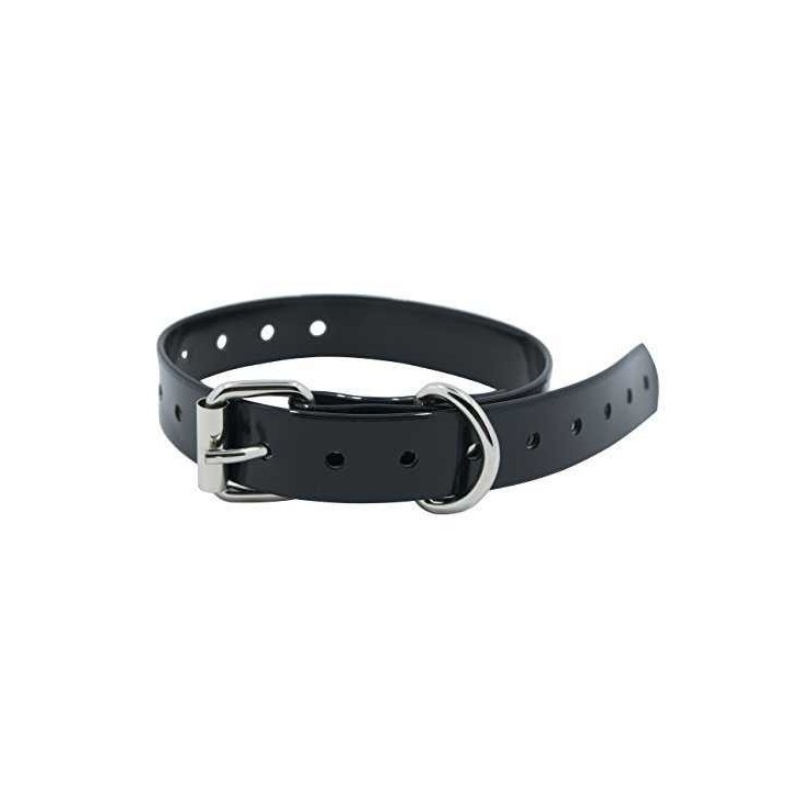 Sangle noire accessoire chien