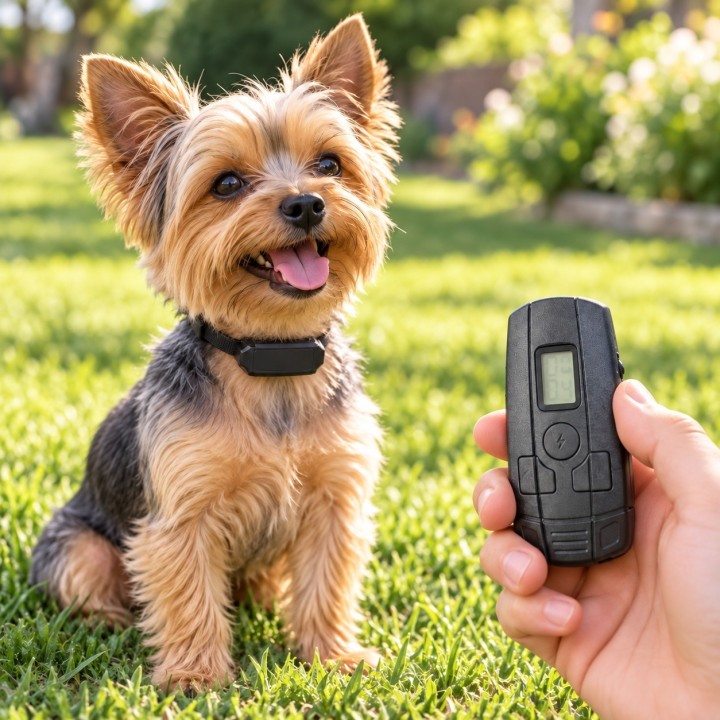 Collier d'éducation 10 niveaux rechargeable (ultra compact) pour Très Petit Chien ou Chien " Toy / Toys "